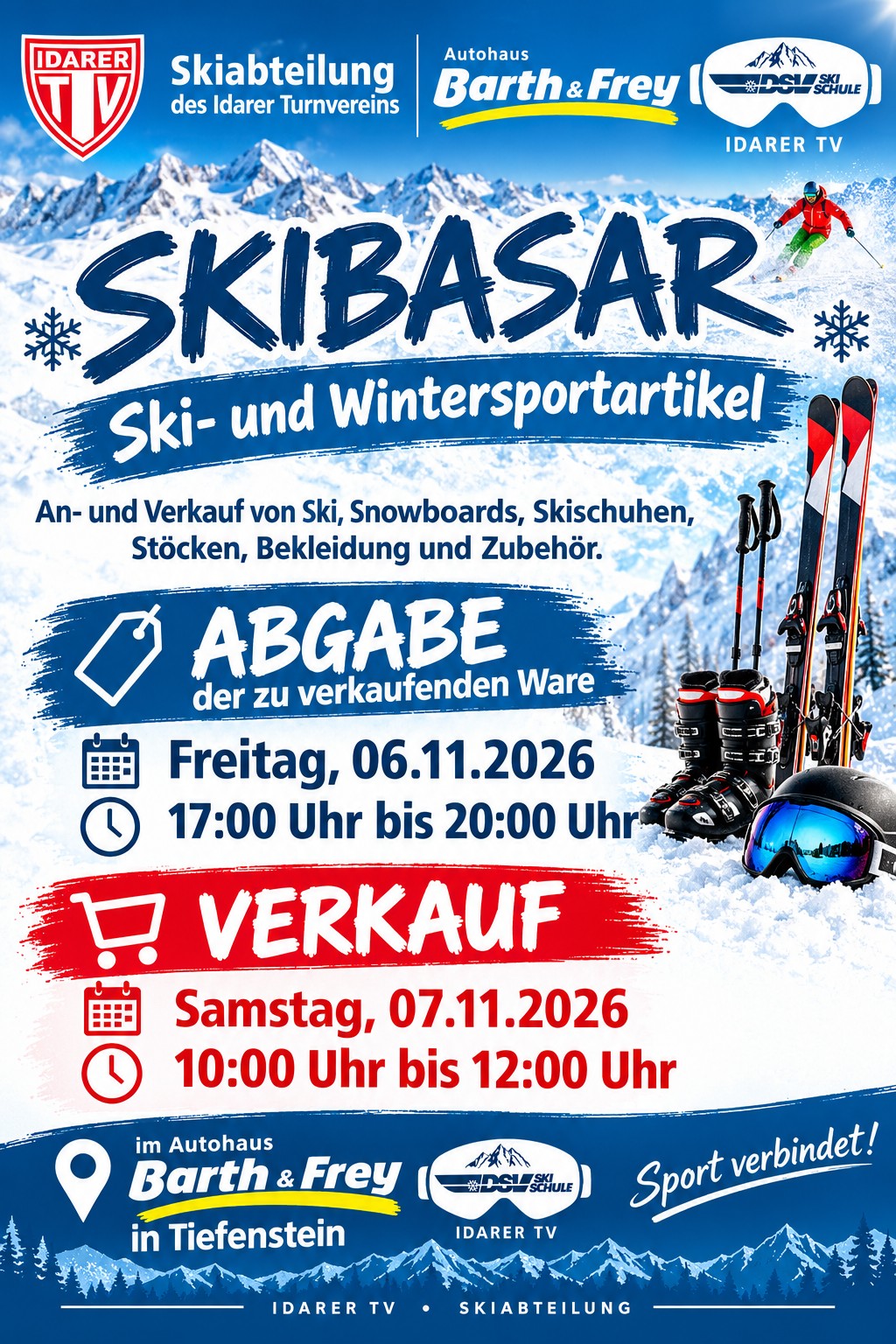 Flyer Skibasar